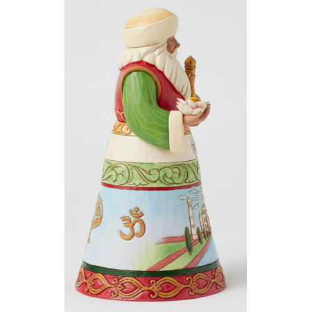 Jim Shore Jim Shore Santa Around The World India Figurine