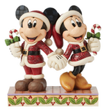 Jim Shore Jim Shore Mickey & Minnie Candy Canes Figurine