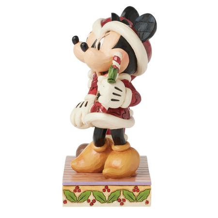 Jim Shore Jim Shore Mickey & Minnie Candy Canes Figurine