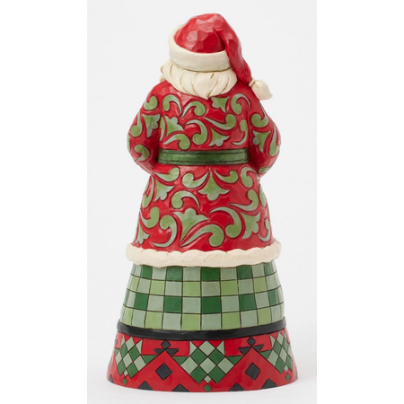 Jim Shore Jim Shore Highland Glen Santa Holding Truck Figurine