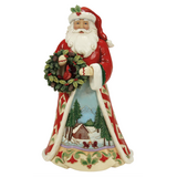 Jim Shore Jim Shore Christmas at the Lodge Santa Figurine
