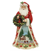 Jim Shore Jim Shore Christmas at the Lodge Santa Figurine