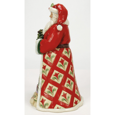 Jim Shore Jim Shore Christmas at the Lodge Santa Figurine
