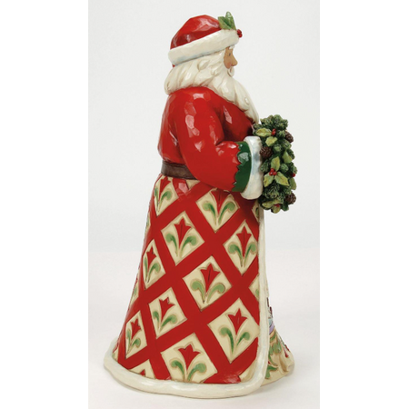 Jim Shore Jim Shore Christmas at the Lodge Santa Figurine