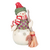 Jim Shore Jim Shore Snowman with Dog Peeking Figurine