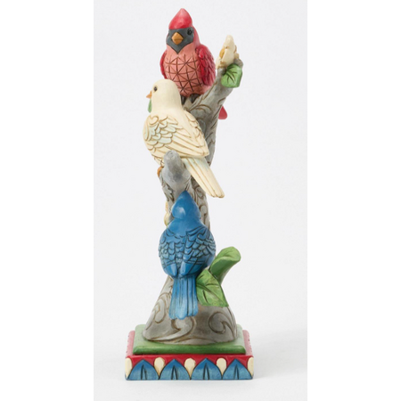 Jim Shore Jim Shore Patriotic Birds in Tree Figurine