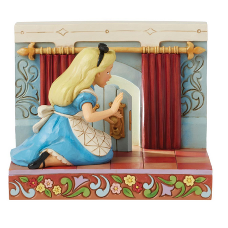 Jim Shore Jim Shore Alice in Wonderland LED Door Figurine