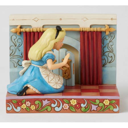 Jim Shore Jim Shore Alice in Wonderland LED Door Figurine