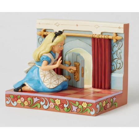 Jim Shore Jim Shore Alice in Wonderland LED Door Figurine
