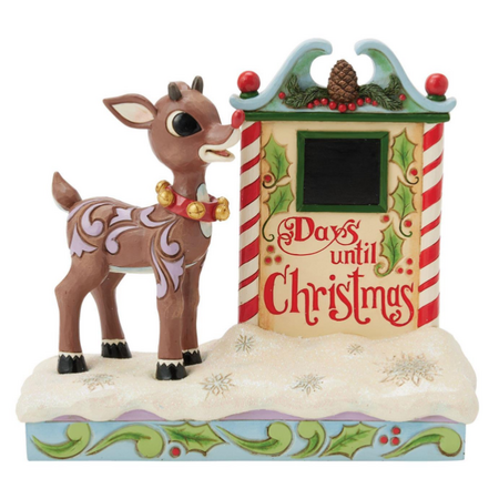 Jim Shore Jim Shore Rudolph Countdown Calendar Figurine