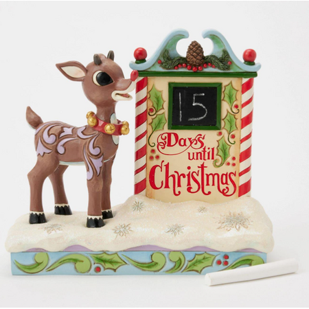 Jim Shore Jim Shore Rudolph Countdown Calendar Figurine