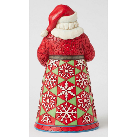 Jim Shore Jim Shore Santa Holding Mini Globe Figurine