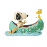 Jim Shore Jim Shore Snoopy and  Woodstock Canoe Figurine
