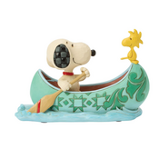 Jim Shore Jim Shore Snoopy and  Woodstock Canoe Figurine