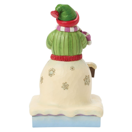 Jim Shore Jim Shore Snowman with Hershey Sign Figurine