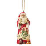 Jim Shore Jim Shore Santa with Pets Hanging Ornament