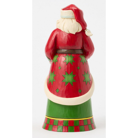 Jim Shore Jim Shore Santa with John Deere Tractor Figurine