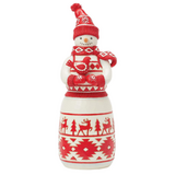 Jim Shore Jim Shore Nordic Noel Snowman with Cardinal Figurine