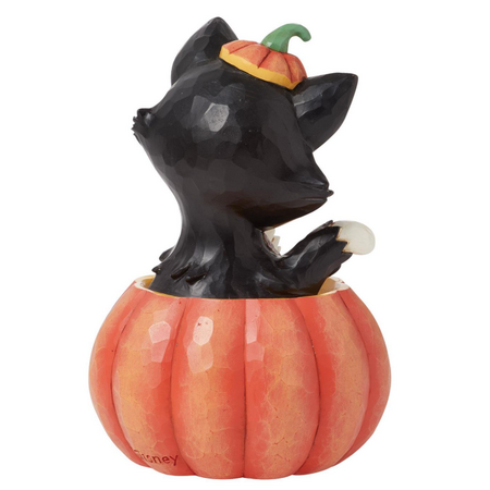 Jim Shore Jim Shore Disney Figaro in Jack-O-Lantern Mini Figurine