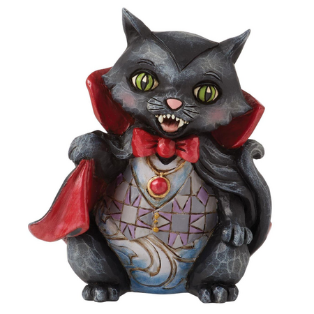 Jim Shore Jim Shore Vampire Cat Mini Figurine