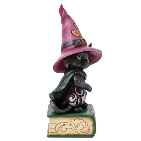 Jim Shore Jim Shore Black Cat Sitting on Book Figurine