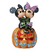 Jim Shore Jim Shore Mickey & Minnie Scared Skeletons LED Figurine