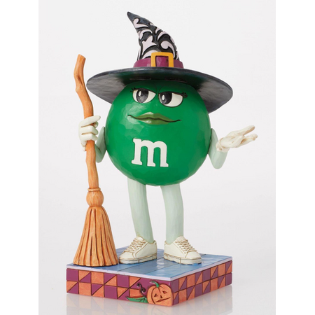 Jim Shore Jim Shore M&M Green Character Witch Figurine
