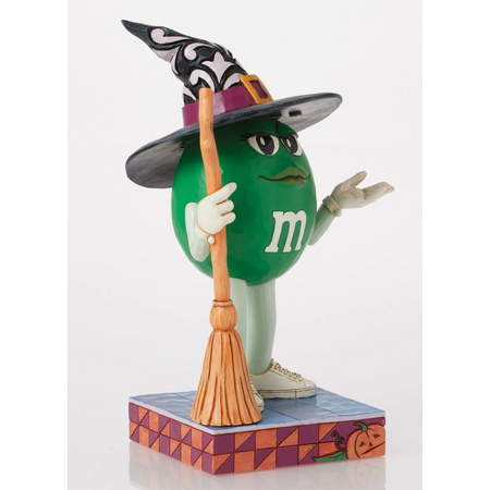 Jim Shore Jim Shore M&M Green Character Witch Figurine