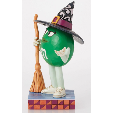 Jim Shore Jim Shore M&M Green Character Witch Figurine