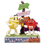 Jim Shore Jim Shore M&M Red & Yellow Halloween Figurine
