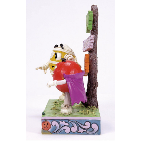 Jim Shore Jim Shore M&M Red & Yellow Halloween Figurine