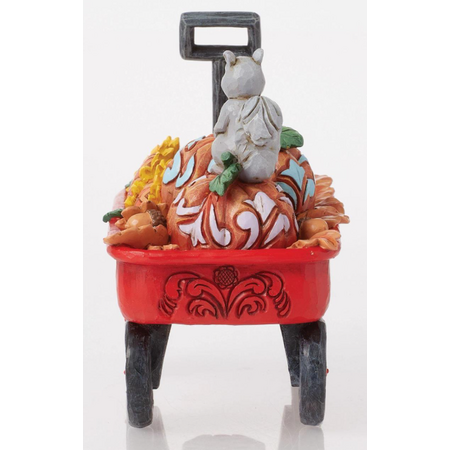 Jim Shore Jim Shore Harvest Wagon with Pumpkins Figurine
