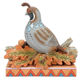 Jim Shore Jim Shore Quail Sitting on Leaves Figurine