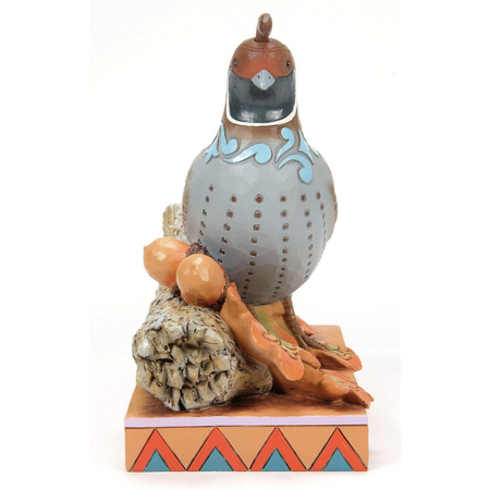 Jim Shore Jim Shore Quail Sitting on Leaves Figurine