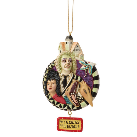 Jim Shore Jim Shore Beetlejuice Group Ornament