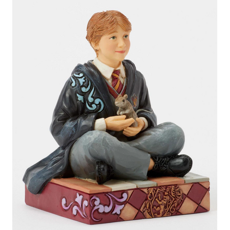 Jim Shore Jim Shore Harry Potter Ron with Scabbers Figurine