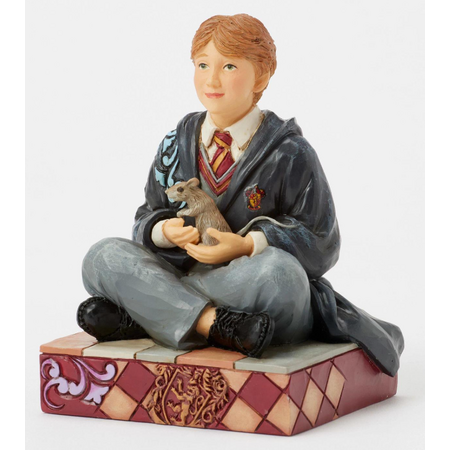 Jim Shore Jim Shore Harry Potter Ron with Scabbers Figurine