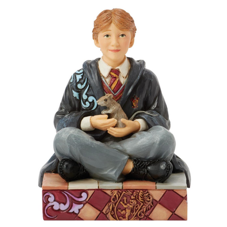 Jim Shore Jim Shore Harry Potter Ron with Scabbers Figurine