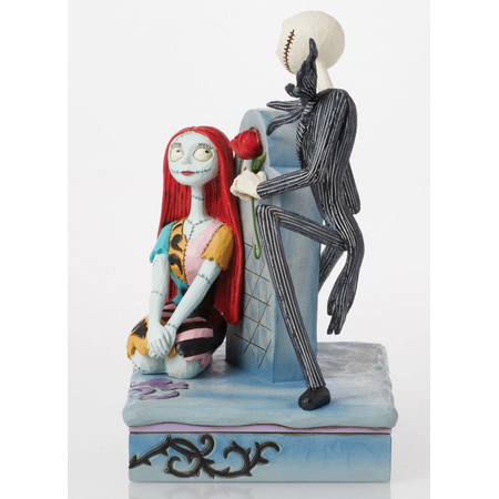 Jim Shore Jim Shore The Nightmare Before Christmas Jack and Sally Gravestone Figurine
