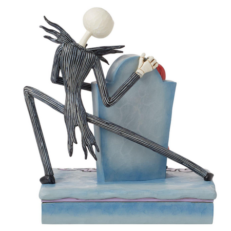 Jim Shore Jim Shore The Nightmare Before Christmas Jack and Sally Gravestone Figurine