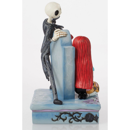 Jim Shore Jim Shore The Nightmare Before Christmas Jack and Sally Gravestone Figurine
