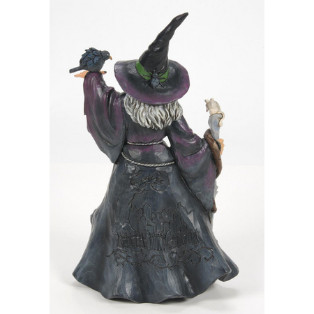 Jim Shore Jim Shore Evil Witch with Graveyard Figurine