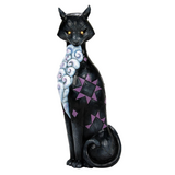 Jim Shore Jim Shore Vintage Cat with LED Glow Eyes Figurine