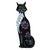 Jim Shore Jim Shore Vintage Cat with LED Glow Eyes Figurine