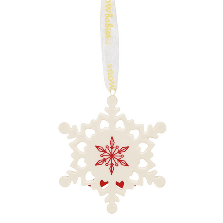 Snowbabies Snowbabies Snowflake Kisses Ornament
