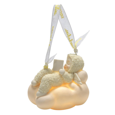 Snowbabies Snowbabies Reading in the Clouds Ornament