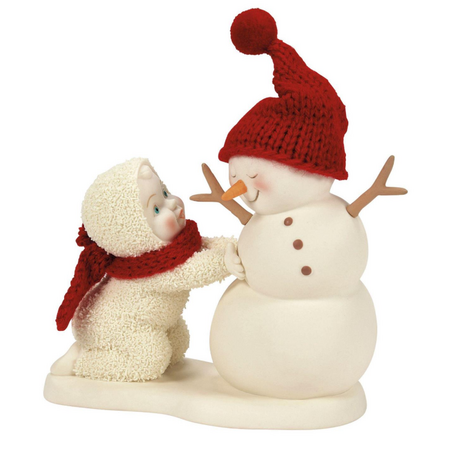 Snowbabies Snowbabies Tickle Me, Snowman Figurine