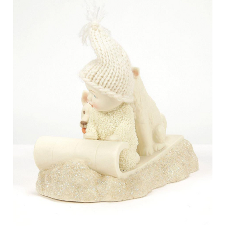 Snowbabies Snowbabies Tobbagon Dogs Figurine