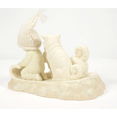 Snowbabies Snowbabies Tobbagon Dogs Figurine