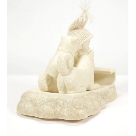 Snowbabies Snowbabies Tobbagon Dogs Figurine